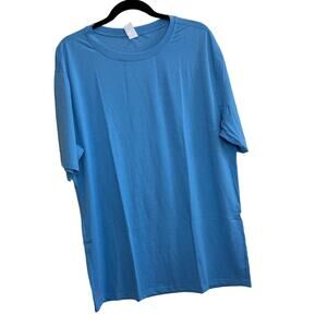 NWOT 3 Pack Women's Workout Blue Gray Short Sleeve T-Shirt Top XL